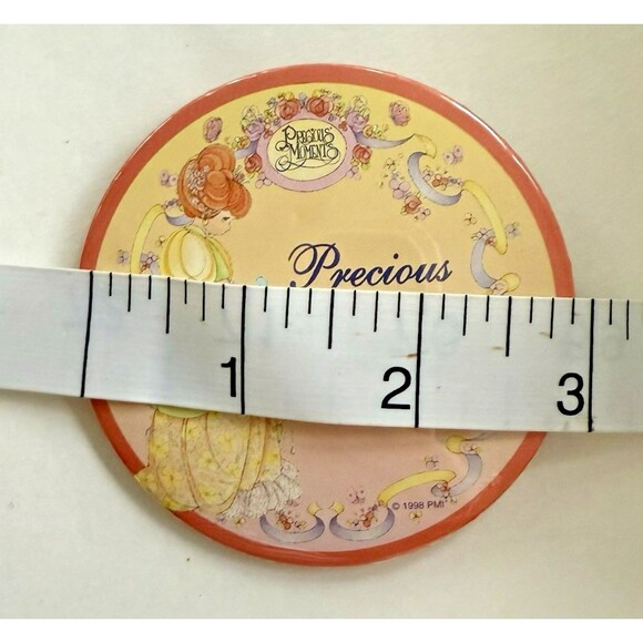 Vintage 1990’s Precious Moments Pin Back Buttons 2.75” - Set Of 3 - Picture 5 of 6